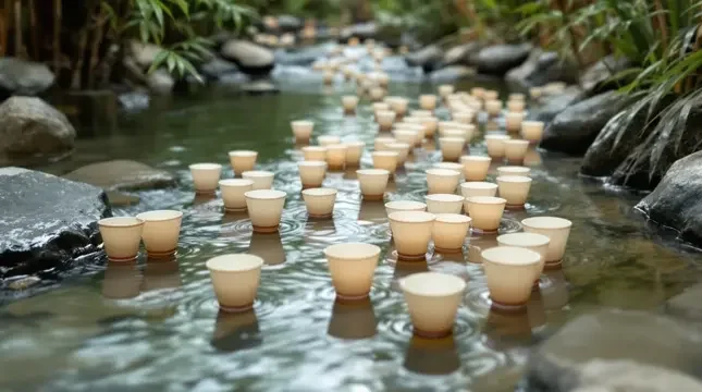 曲水流觞 - 69视频竹影清风影像