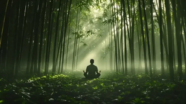 幽篁独坐 - 69视频竹影清风影像